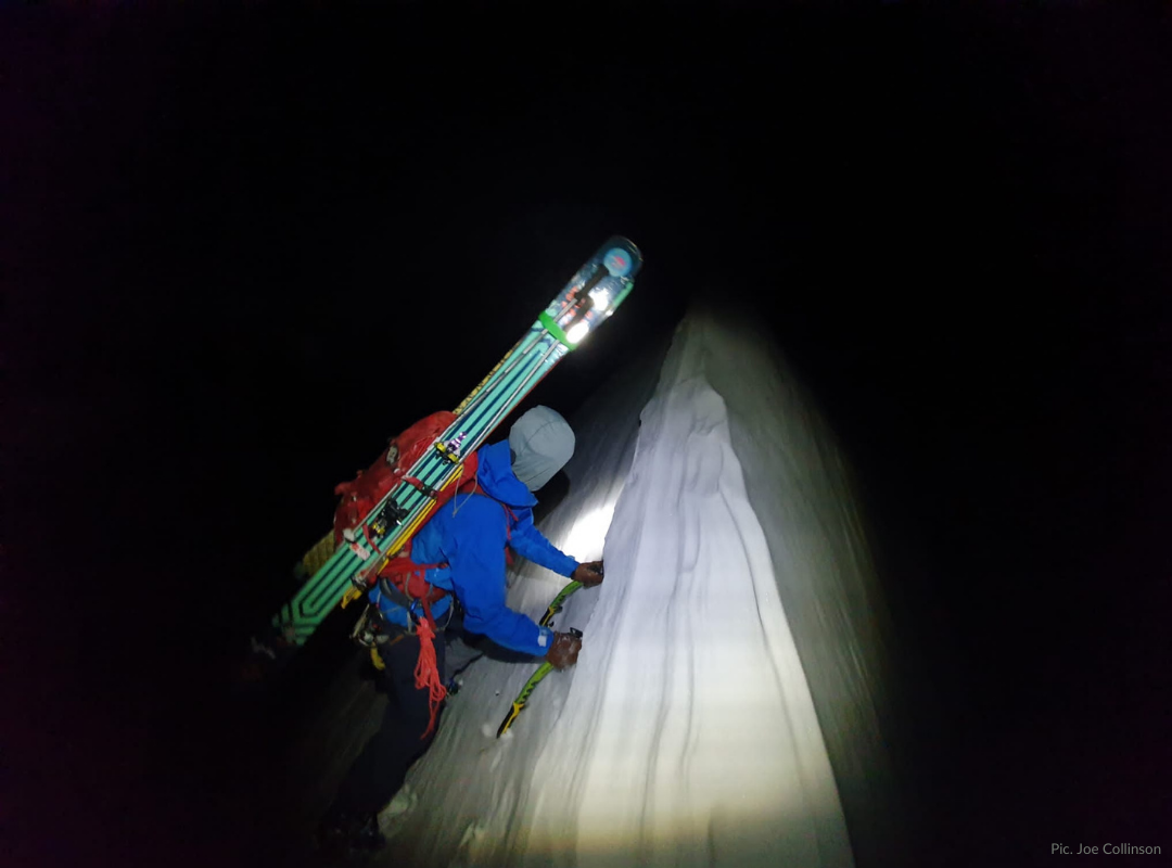 A first for New Zealand Mountaineering.