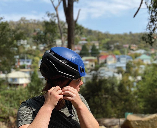 CHECK YOUR HEAD. With Mammut climbing helmets.