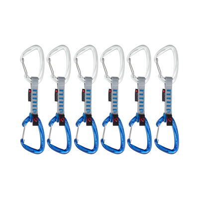 Crag Wire 10cm Indicator 6-Pack Quickdraws