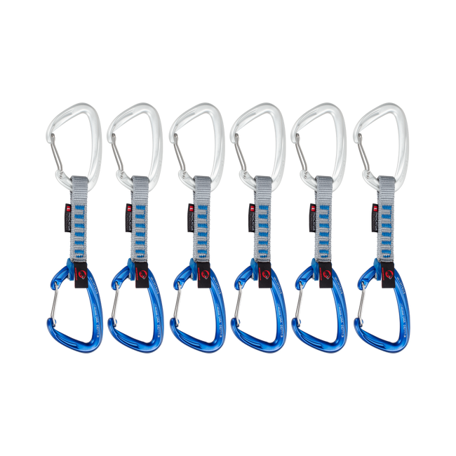 Crag Wire 10cm Indicator 6-Pack Quickdraws