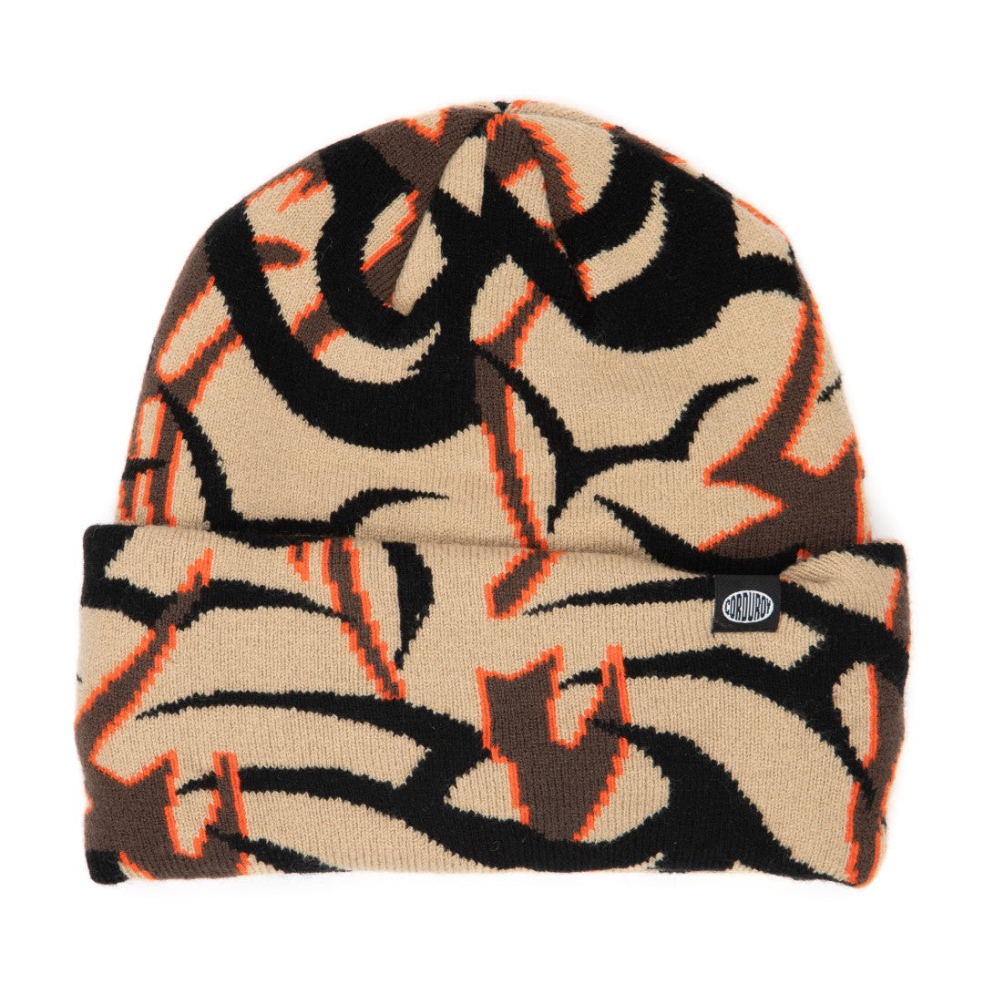TRIBAL CAMO BEANIE